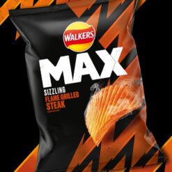 Walkers Max - Flame Grilled Steak - 140g BBE 20/12/25