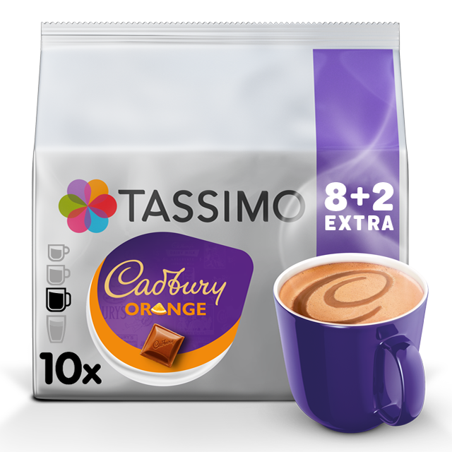 Cadbury - Tassimo - Orange - 160g - BBE 01/2026