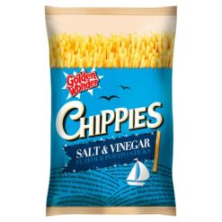 (2 FOR £1.00) Golden Wonder - Chippies - Salt & Vinegar - 100g BBE 27/09/25