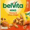 Belvita - Minis - Honey & Choc Chips - 210g  BBE 31/03/26