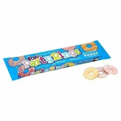 (3 FOR £1.00) Foxs Party Rings - Strawberry Flavour - 125g - BBE 02/2026