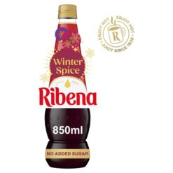 (2 FOR £1.50) Ribena - Winter Spice - 850ml -  BBE 07/26