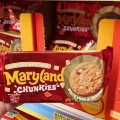 Maryland - chunkies - white chocolate and caramel - 144g - BBE 03/2026