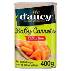 (2 FOR £1.50) d'aucy - Baby Carrots - 400g BBE 30/06/26