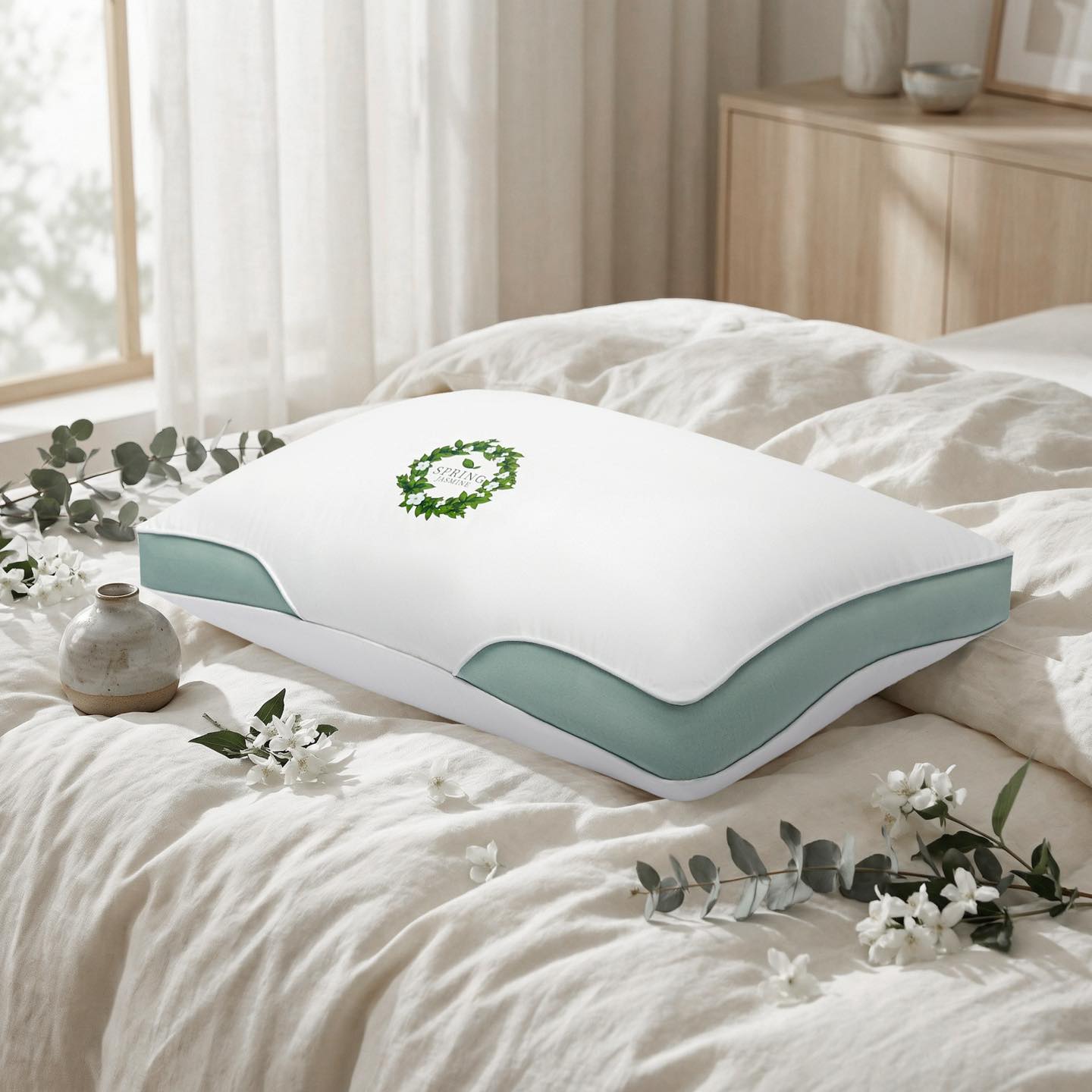 Aroma Pillow - Spring Jasmine - 70x50cm - Image 2