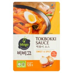(CASE) Korean Sauces - Bibigo - Tokbok Sauce - 10 sachets x 120g - BBE 08/05/26