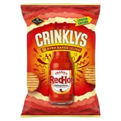 Jacobs - Crinklys - Oven baked- Red Hot original - 150g - BBE 05/2026