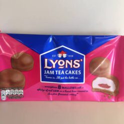 (2 FOR £1.00) Lyons’ Jam Tea Cakes - 100g - BBE 07/2026