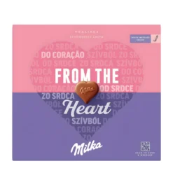Milka - From the Heart - With Strawberry Filling - 110G BBE 30/04/26