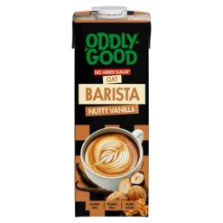 (2 for £1.00) Oddly Good - Nutty Vanilla Barista Oat Drink - 1L -BBE 08/2026