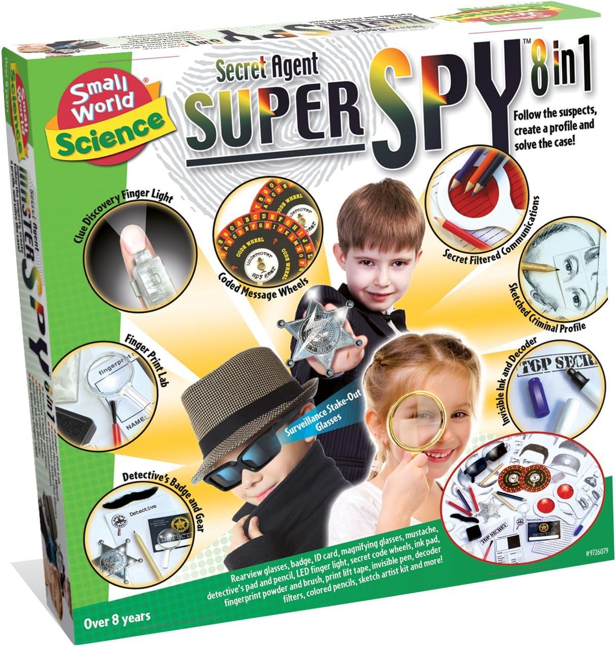 Small World Science - Super Spy - 8-in-1 Set