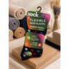 SockStation - Flexible Non Elastic - Diabetic Socks - Argyle Dots Socks - Sizes 6-11 - 12 Pairs Pack
