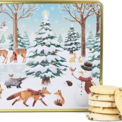 Traditional Scottish Shortbread - Festive Forest Tin - 450g (3x150g) BBE 31/05/26