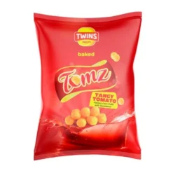 (2 FOR £1.50) Twins Snacks Tomz Tang Tomato 6x16G