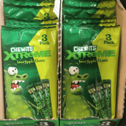 (2 FOR £1.00) Chewits - Xstreme Sour Apple - 3x36g BBE 08/26