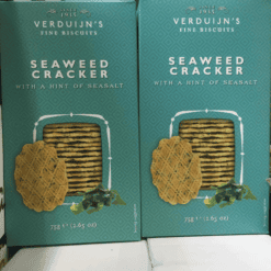 (2 FOR £1.00) Verduijn's - Seaweed Crackers - 75g BBE 07/26