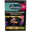 Dr. Beckmann Intensive Black Cloths | for Intense Black and Smooth Fibres | 6 Cloths