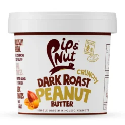 Pip and Nut - Crunchy Dark Roast Peanut Butter - 1kg - BBE 10/2026