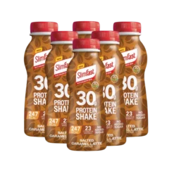 (4 FOR £10.00) Slimfast Milkshake Caramel 4x325ml - BBE 06/2026