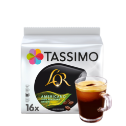Tassimo - Lor - Americano Brazilian origin - 136g - BBE 07/2026