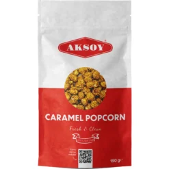 Aksoy - Fresh and clean - Caramel popcorn - 150g - BBE 02/2026