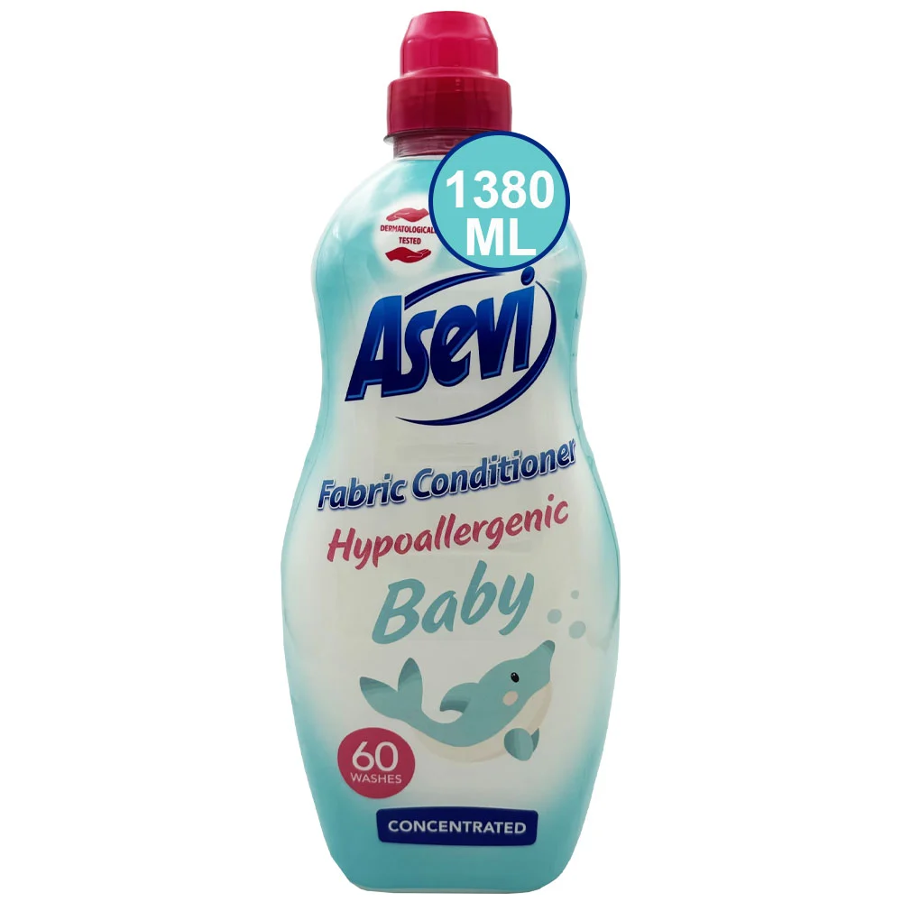 Asevi - Fabric conditioner - Hypoallergenic - Baby - 1380ml - EXP 02/2028