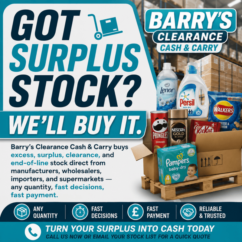 Barrys - Sell Stock To Us