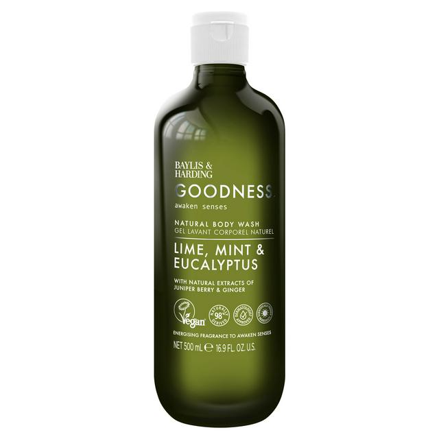 Baylis and harding - Natural body wash - Lime, Mint, and Eucalyptus - 500ml