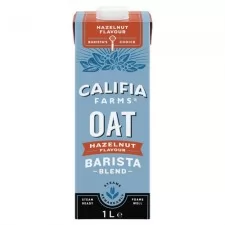 (2 for £1.00) Califia farms - oat milk - hazelnut flavour - 1L - BBE 05/2026
