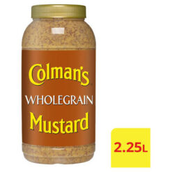 Colman's wholegrain mustard - 2.2kg - BBE 03/2027