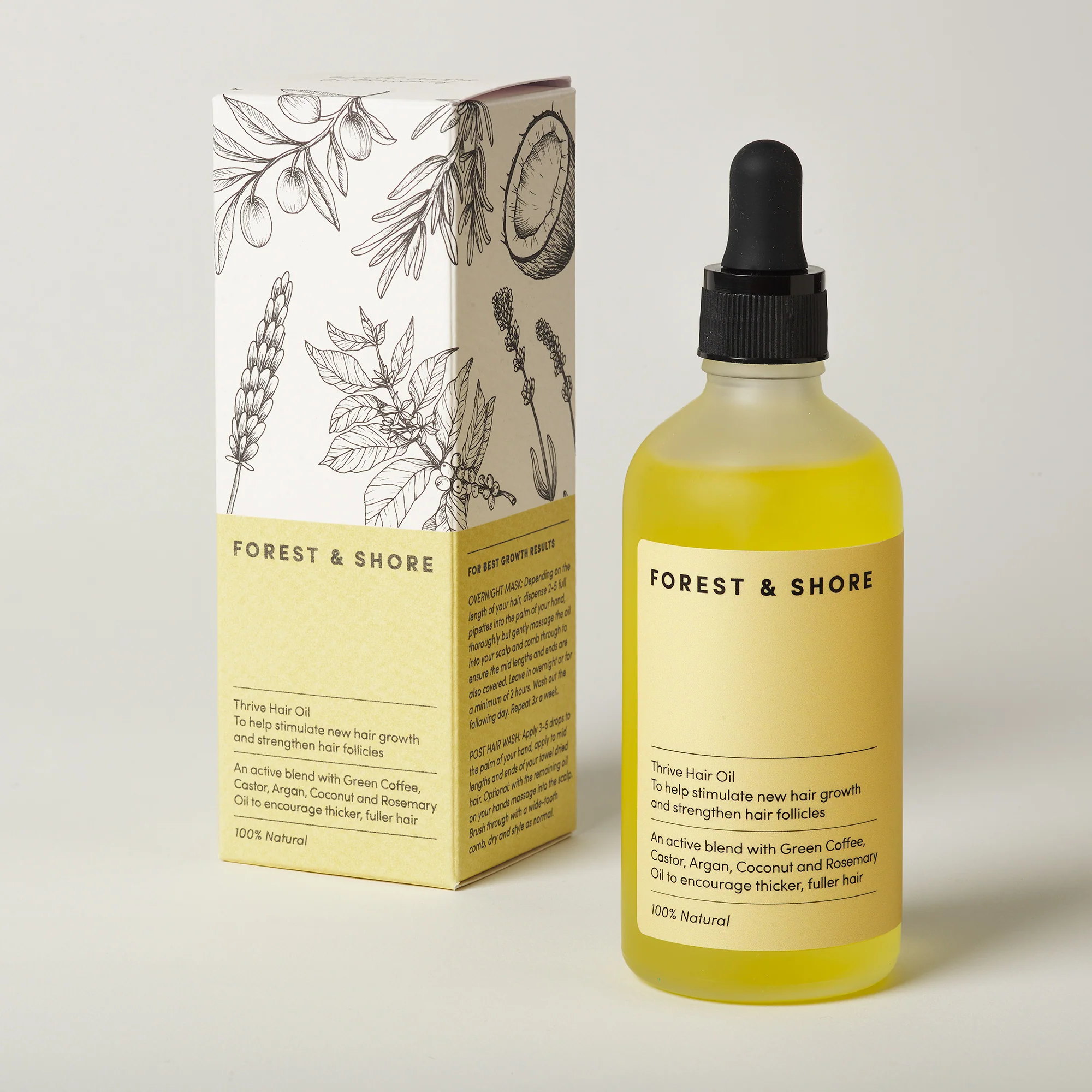 Forest and shore - Thrive hair oil - 100ml