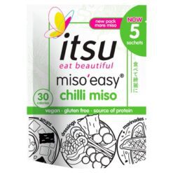 (2 for £1.00) Itsu - chilli miso - 3x20g - BBE 10/2025