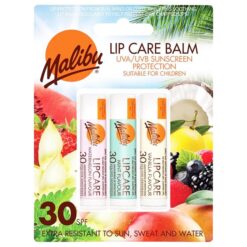 Malibu - Lip care balm - 30SPF - 3x5g