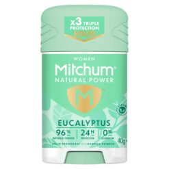 Mitchum - Natural power deodorant - Eucalyptus - 40g