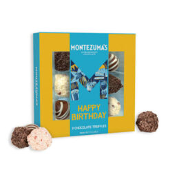 Montezuma's - Happy Birthday - 9 Chocolate truffles - 110g - BBE 02/2026