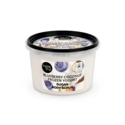 Organic shop - Blueberry coconut frozen yoghurt - Sugar body scrub - 250ml