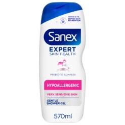 Sanex - Hypoallergenic - Gentle shower wash - 570ml