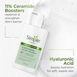 Simple - Replenishing Cream cleanser - 240ml