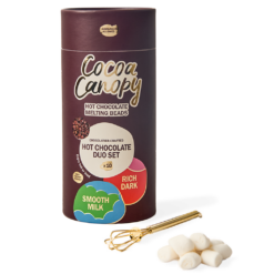Cocoa canopy - Hot chocolate melting beads - Duo set - 300g - BBE 06/2026