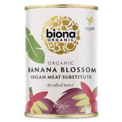 Biona Organic - Banana blossom - Vegan meat substitute - 400g - BBE 08/2026