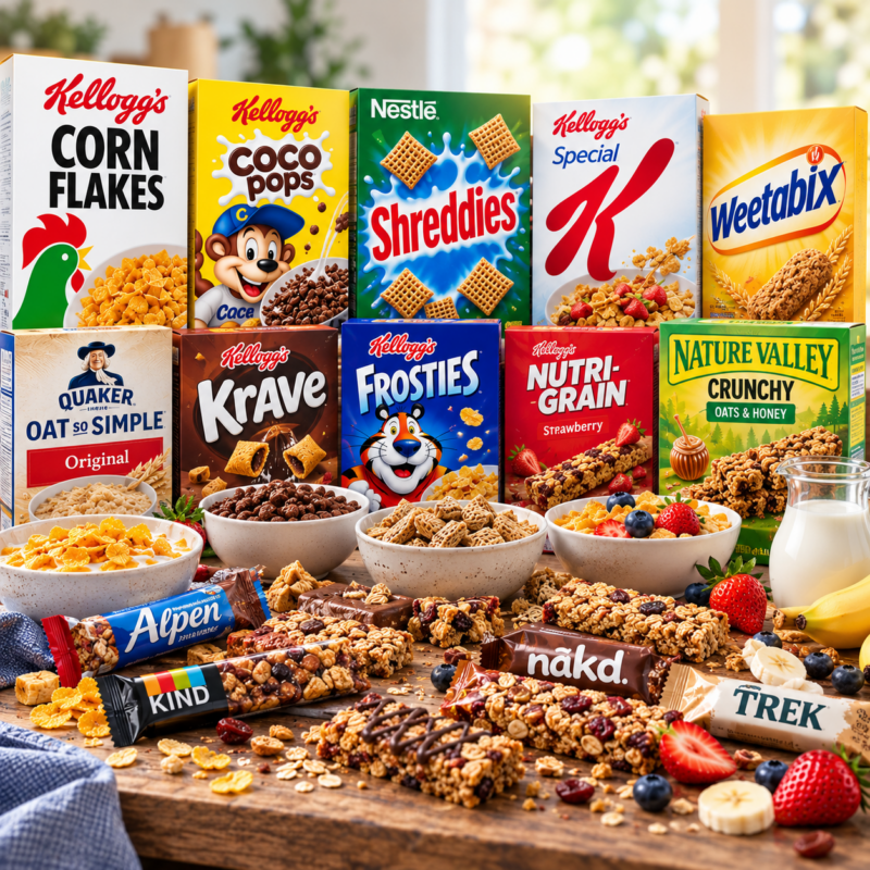 Cereals & Breakfast Bars