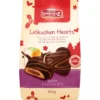 Lambertz - Lebkuchen hearts - Dark chocolate - 150g - BBE 07/2026